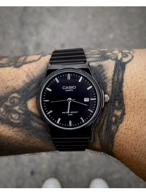 CASIO QUARTZ REDONDO PRETO