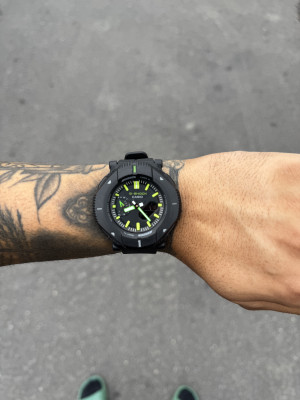G-SHOCK PROTREK PRJ PRETO E VERDE