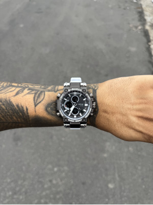 G-SHOCK STEEL MTG BRANCO