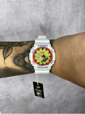 G-SHOCK GA-2100 BRANCO COLORS