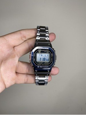 G-SHOCK DW-5600 AÇO PRATA